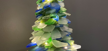 Sea Glass Christmas Tree Class